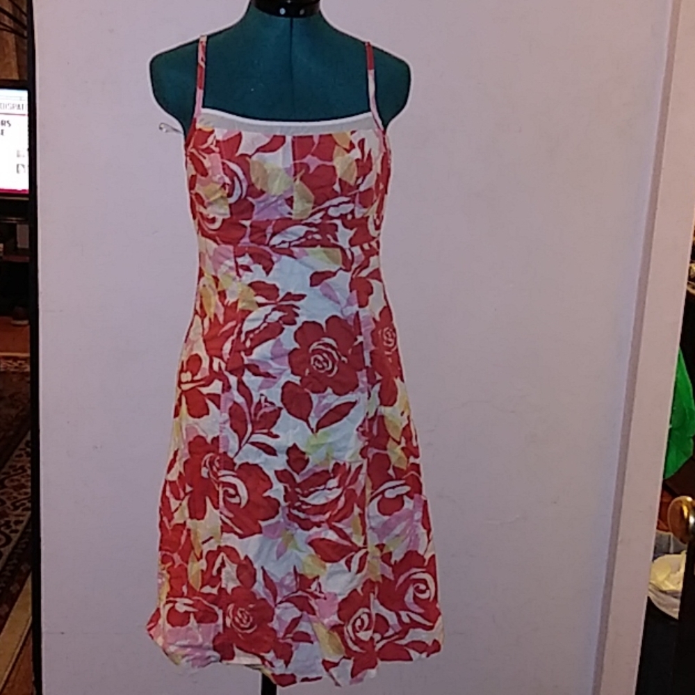 New York & Company Floral Print Dress